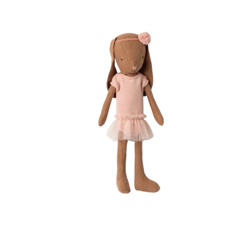 Lapin taille1 marron body et tutu