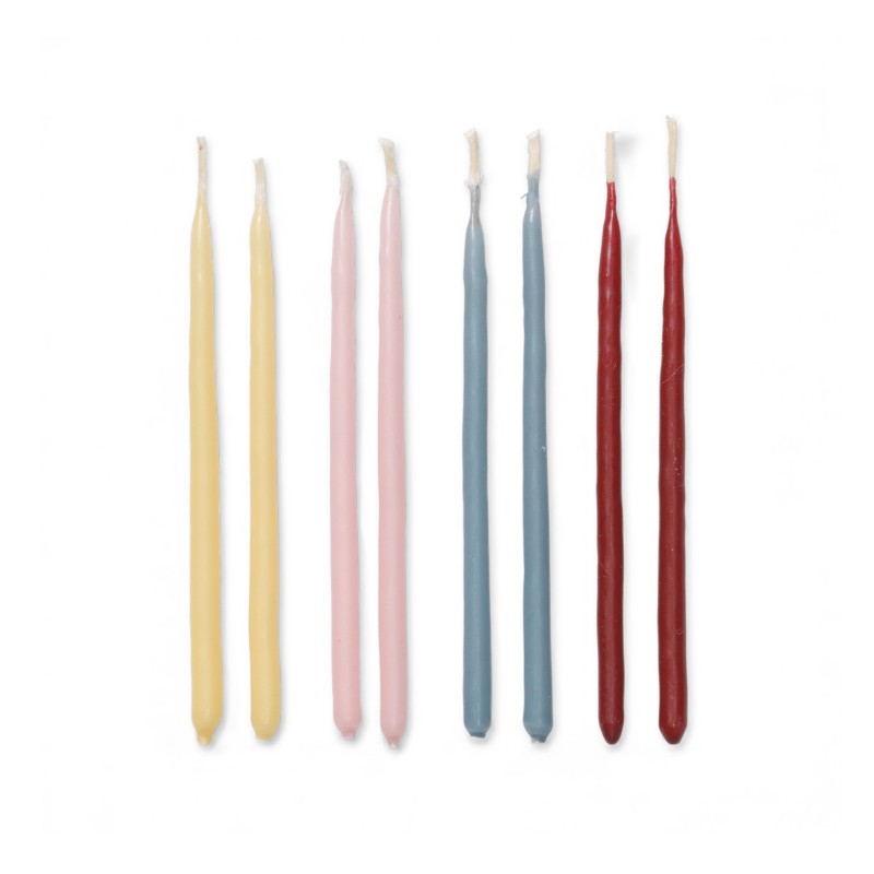 Set de 24 mini bougies anniversaire