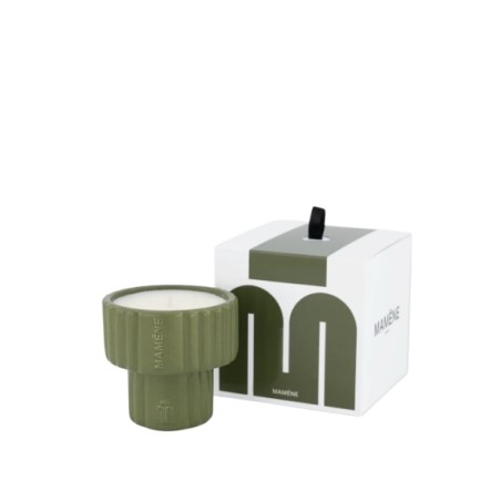 Bougie podium small yvon kaki 100g