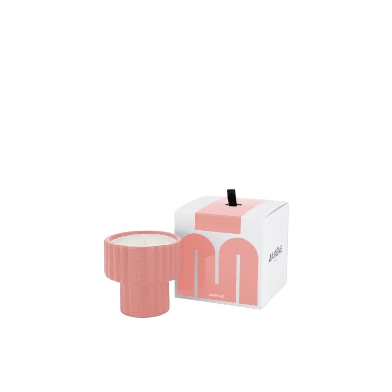 Bougie podium small frida rose pivo 100g