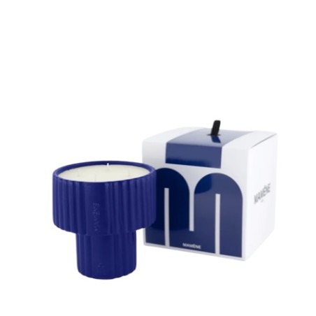 Bougie podium large rosa bleu klein 340g