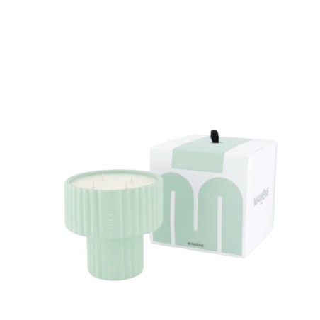 Bougie podium large frida vert cela 340g