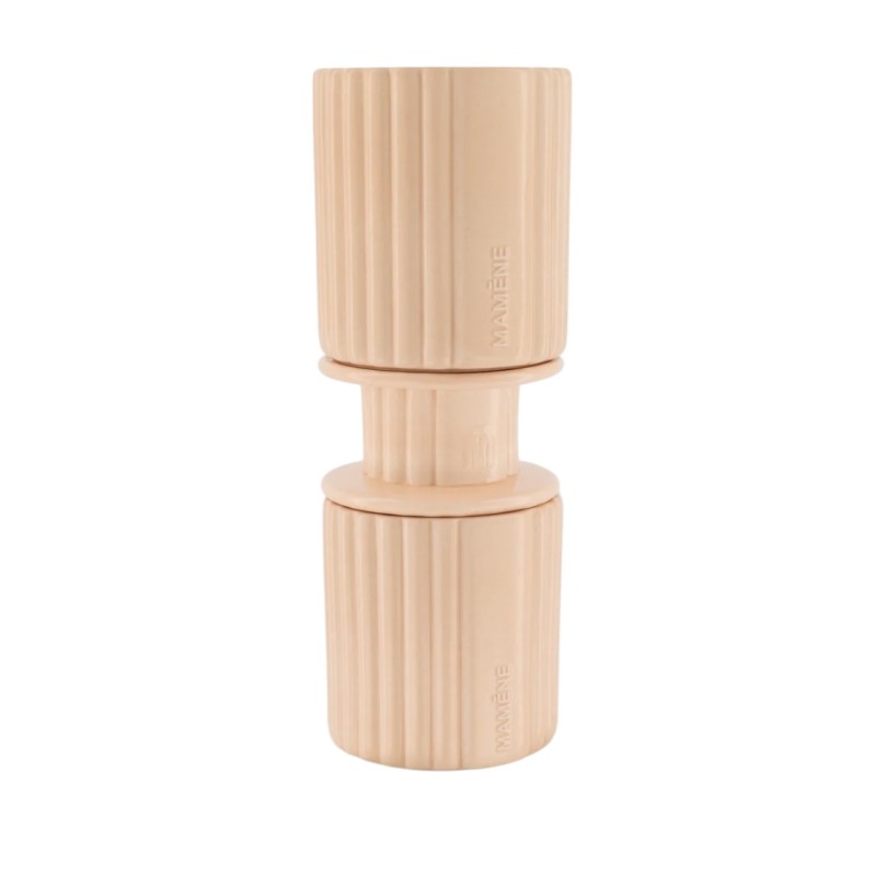 Bougie totem simone rosa nud 540g