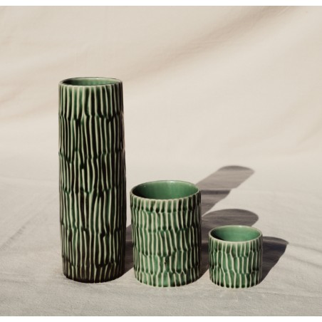 Vase l vert verde lanza