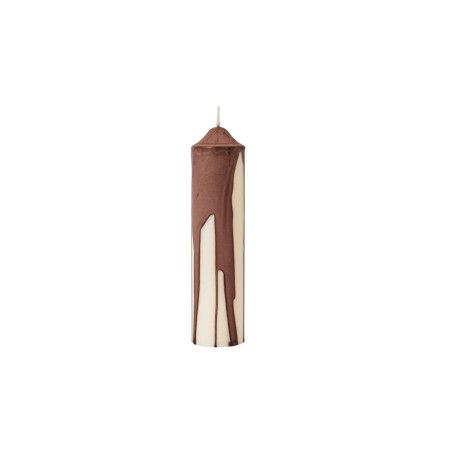 Bougie pilier dryp chocolat H20