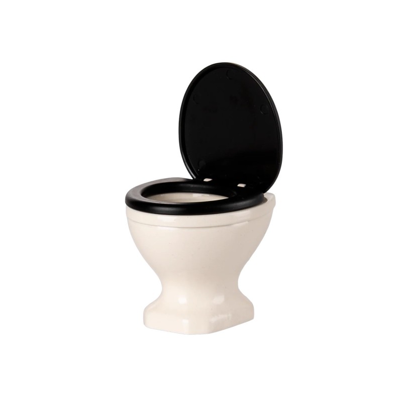 Toilette souris blanc off