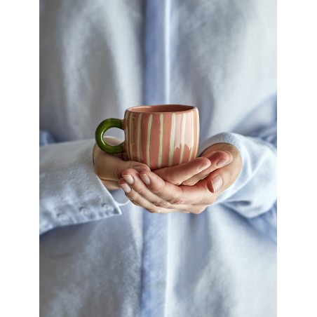Tasse nini rose et verte
