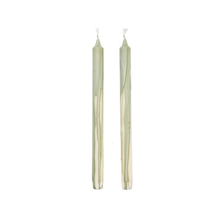 Dryp candles - set of 2 - tea green