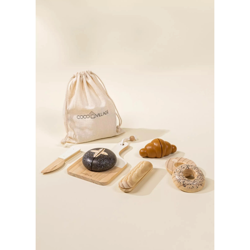 Set de boulangerie en bois - coco village