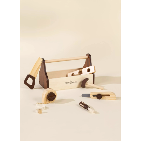 Coffret d'outils en bois - coco village