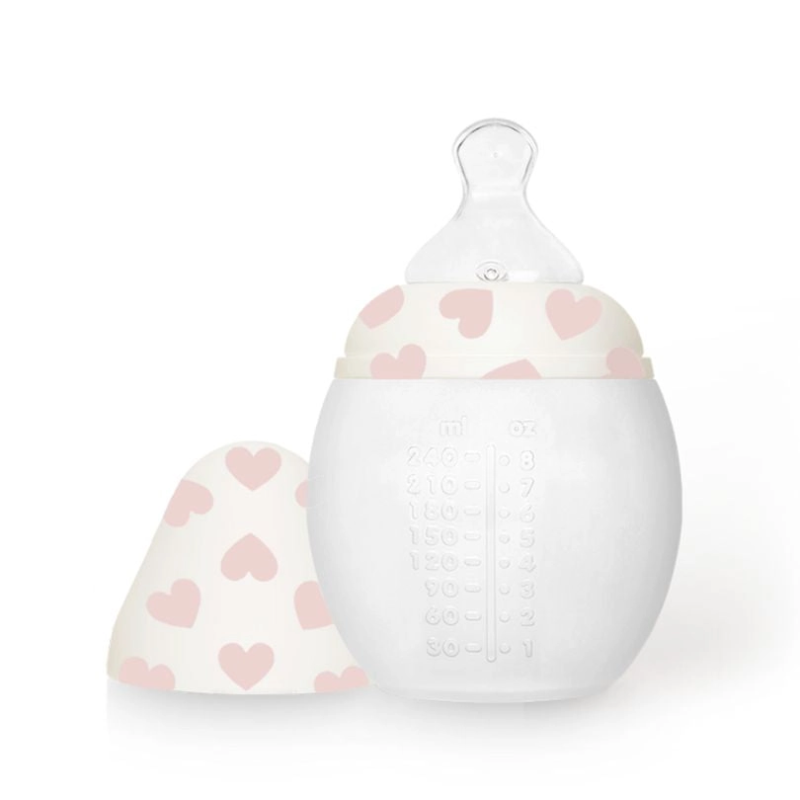 Biberon 240 ml Love stories cœur - Elhée