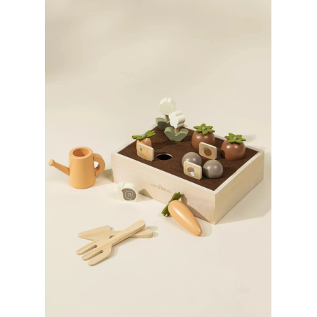 Kit de jardinage en bois- coco village