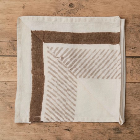 Serviette Ella en lin -Tell Me More