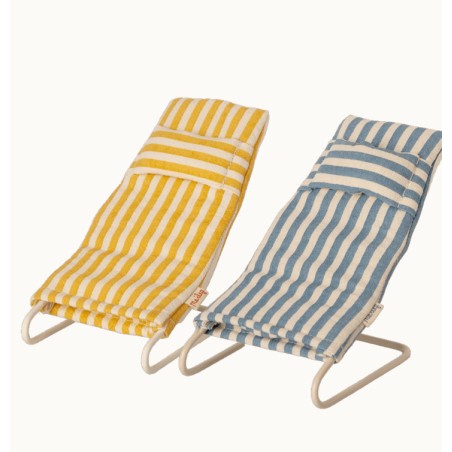 Chaises de plage ensemble