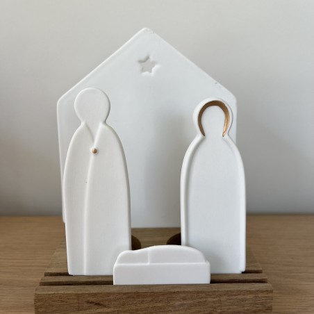 Creche en porcelaine
