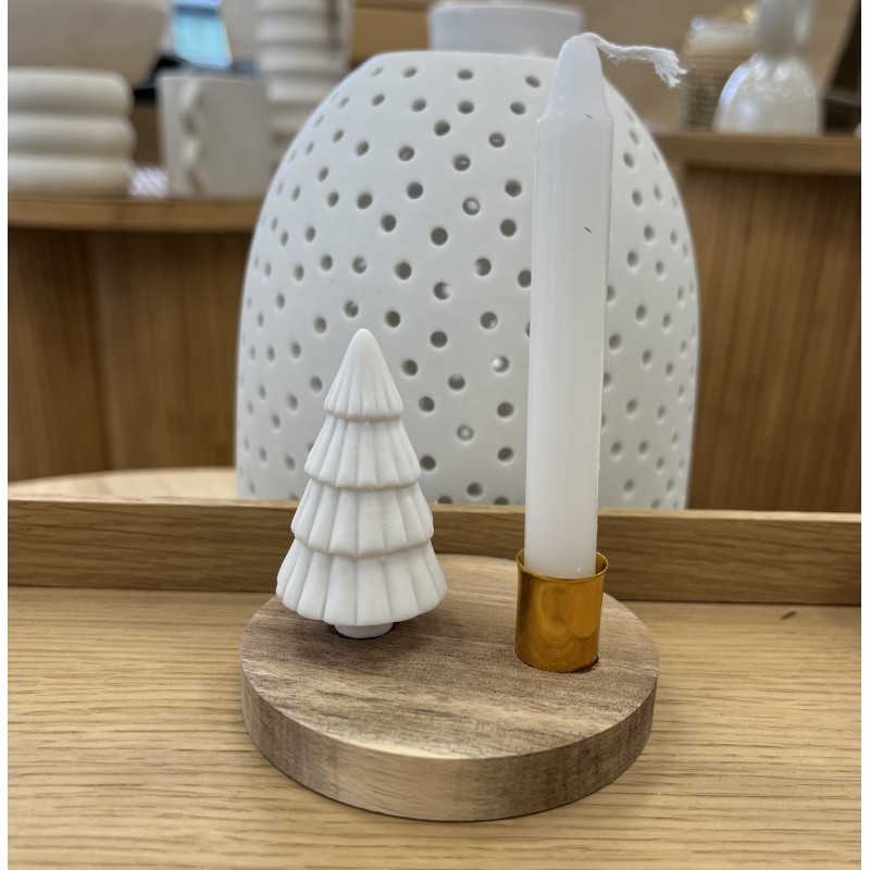 Bougeoire bois sapin