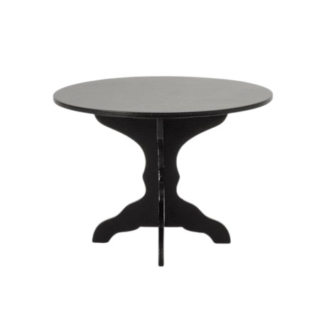 Table de repas noire