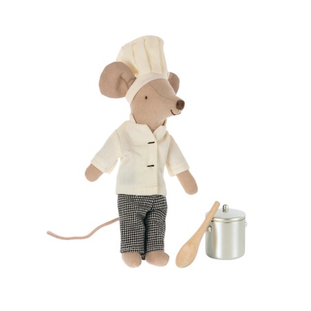 Chef souris pot et cuillère
