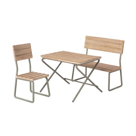 Set mobilier de jardin lapin