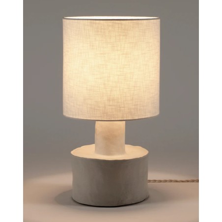 Lampe blanche Catherine