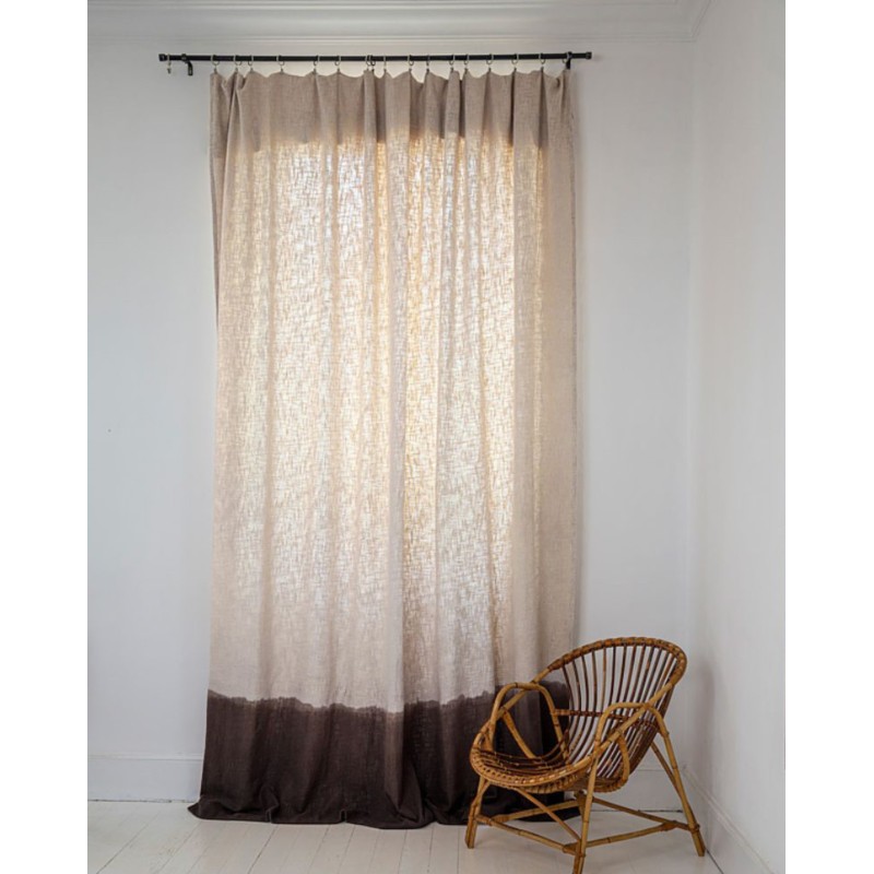 Rideau tamtam ebene 180x250