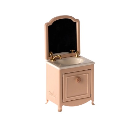 Lavabo coiffeuse rose souris