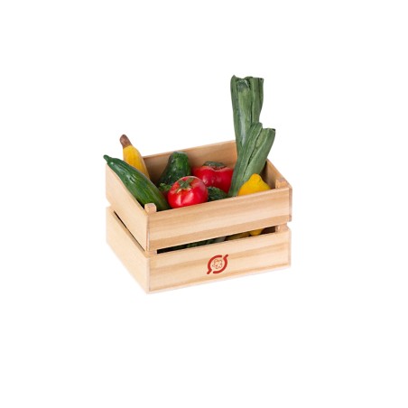 Fruits et legumes miniature lapin