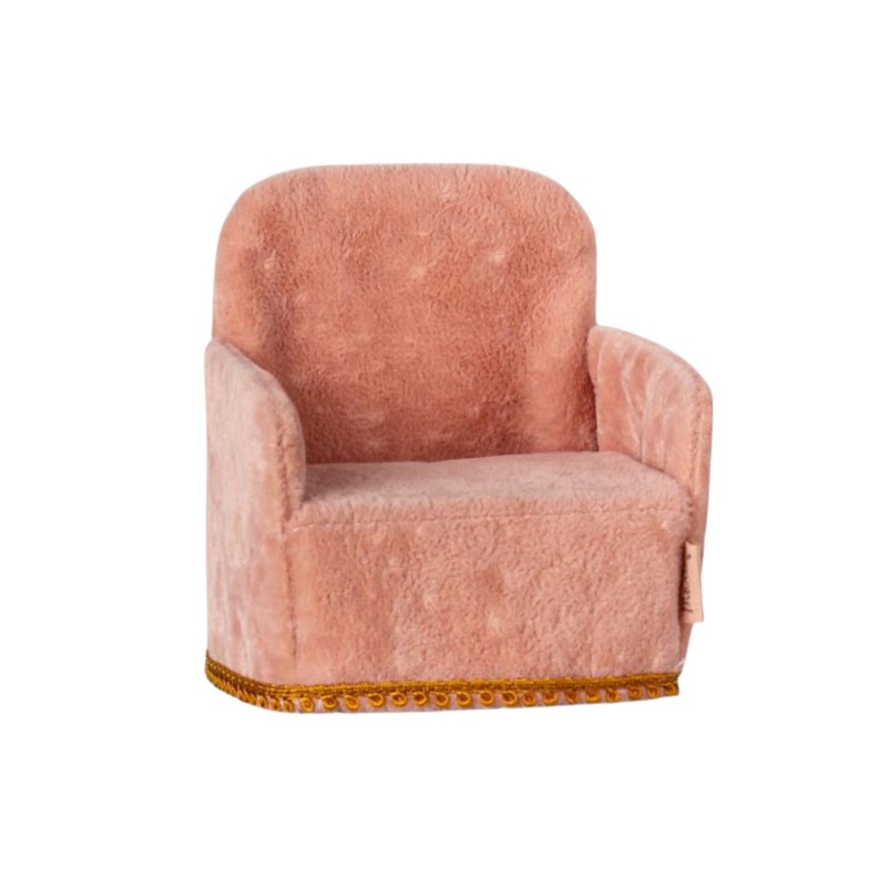 Fauteuil poudré souris