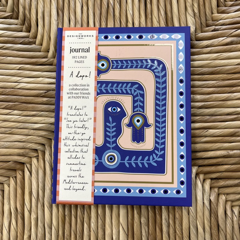 Carnet journal a dopo oeil bleu